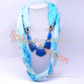 pretty jewelry decorated stylish scarf bandana,headwear,neckwear,neckwarmer,Stole, Ruana